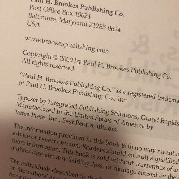 COPY - Families, Infants, and Young Children at Risk Textbook - Picture 4 of 6